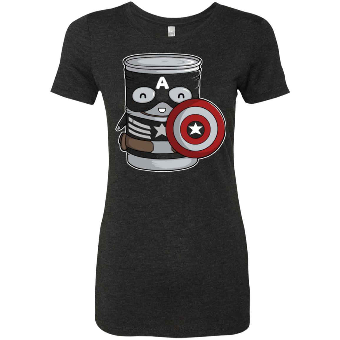 T-Shirts Vintage Black / Small CapTin America Women's Triblend T-Shirt