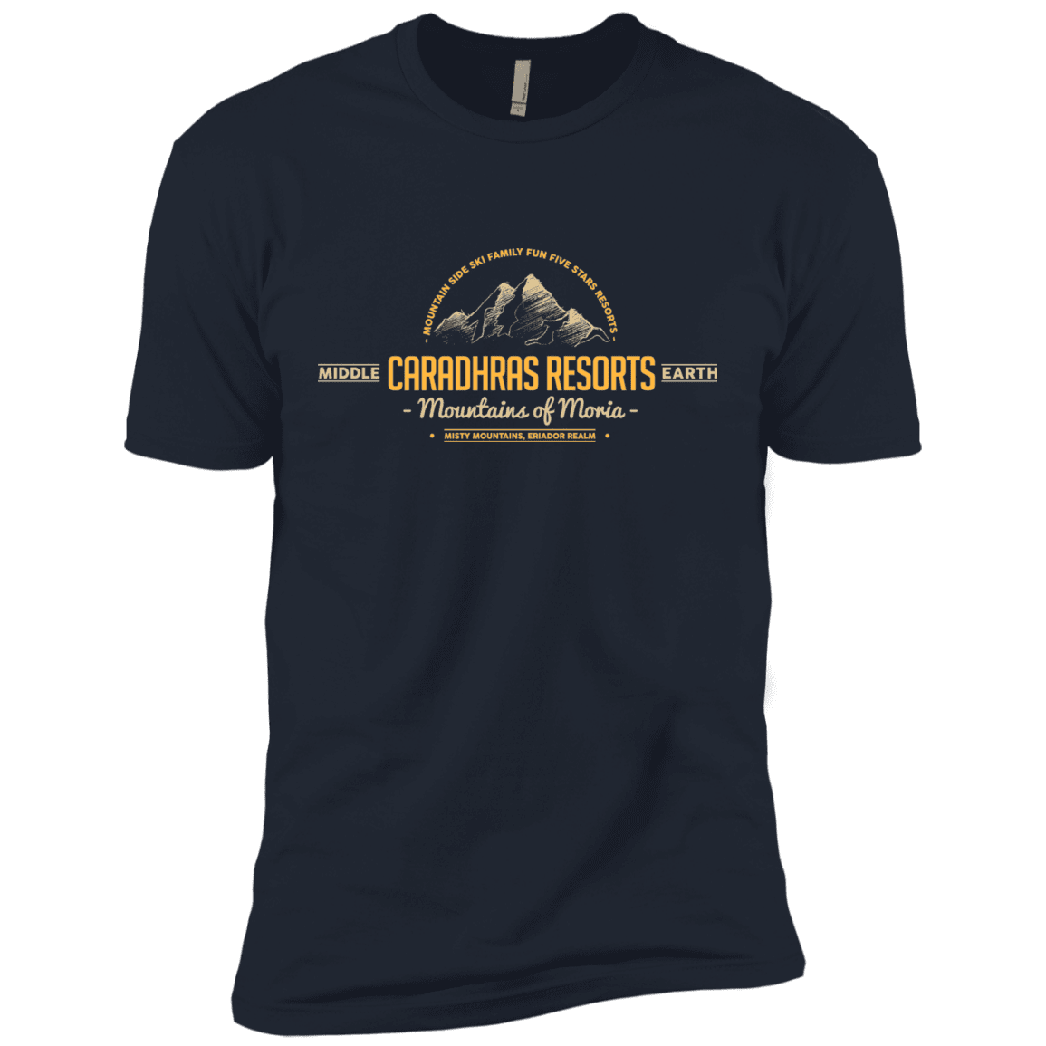 T-Shirts Midnight Navy / X-Small Caradhras Resorts Men's Premium T-Shirt
