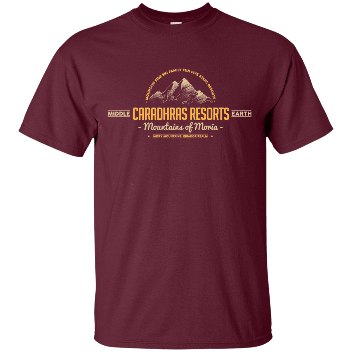 T-Shirts Maroon / Small Caradhras Resorts T-Shirt