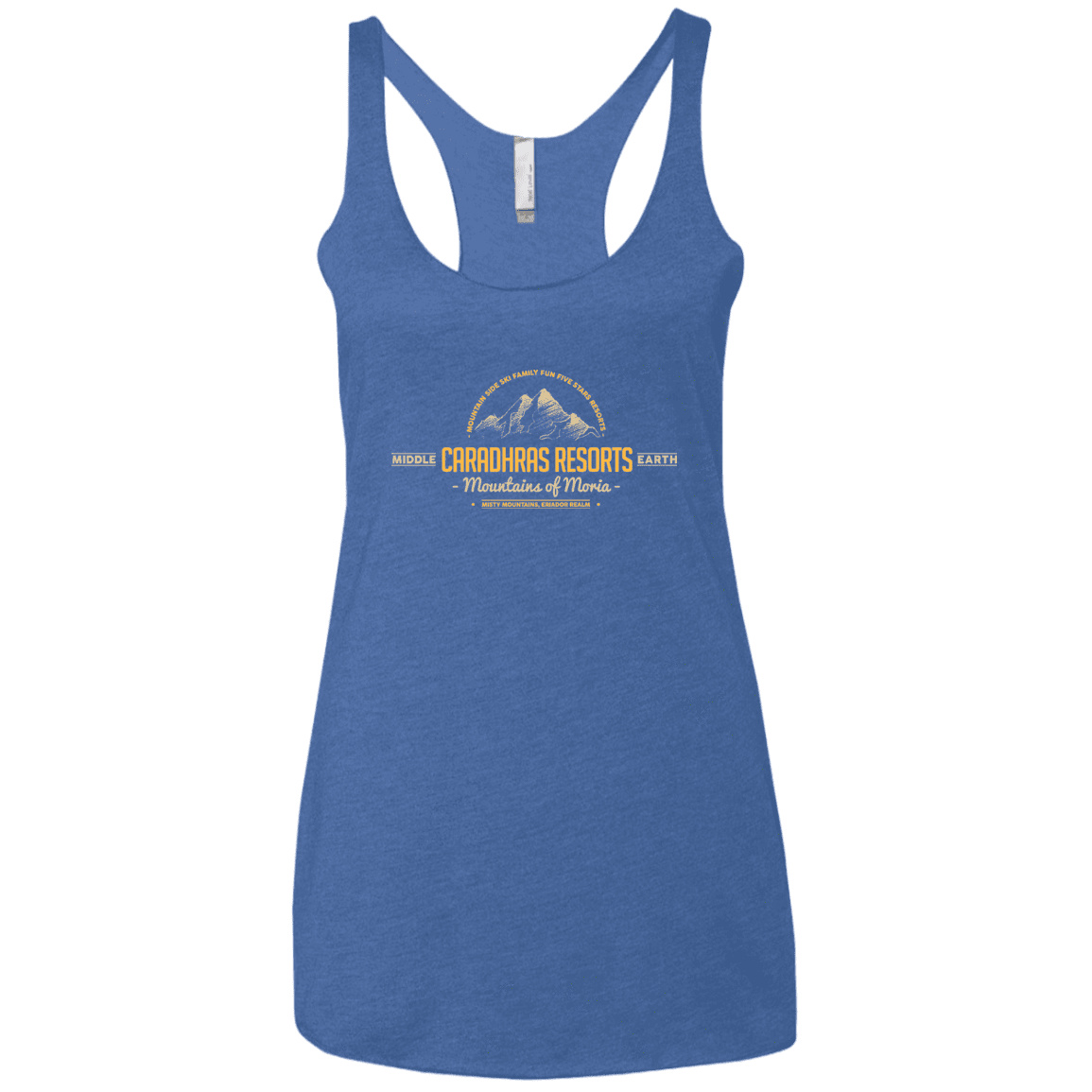 T-Shirts Vintage Royal / X-Small Caradhras Resorts Women's Triblend Racerback Tank