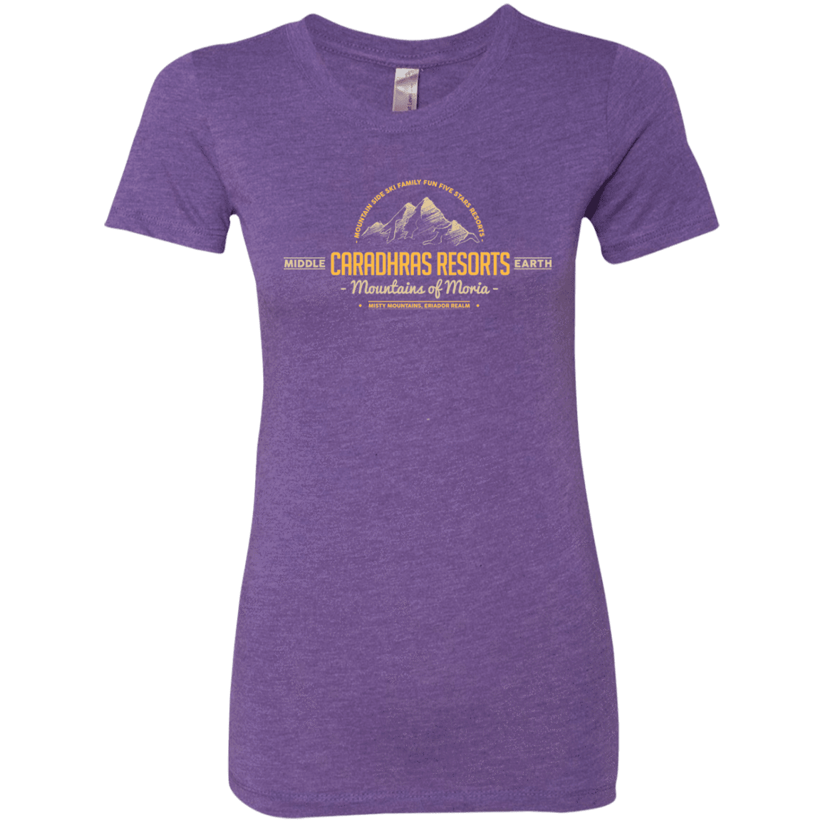 T-Shirts Purple Rush / Small Caradhras Resorts Women's Triblend T-Shirt
