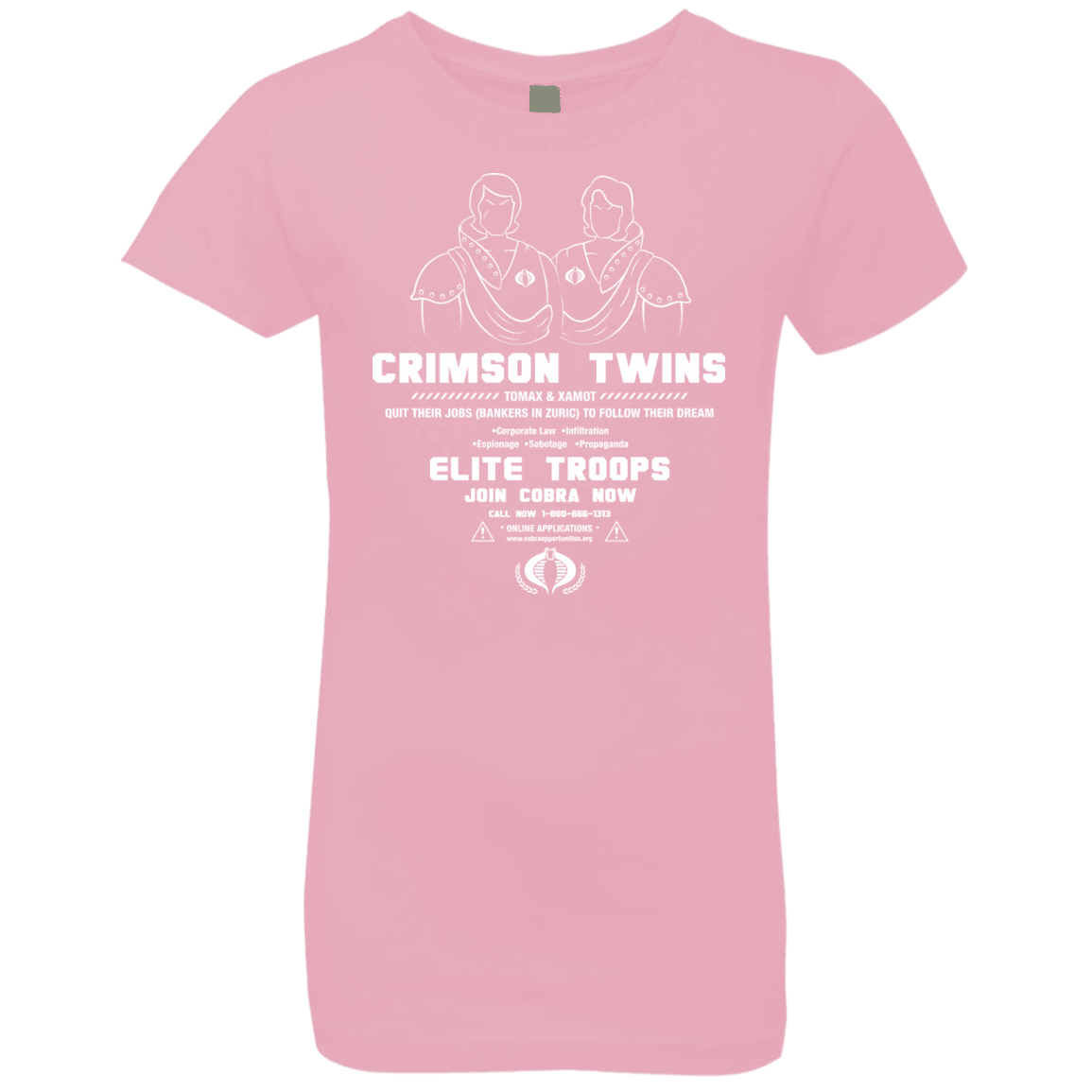 T-Shirts Light Pink / YXS Career Opportunities Girls Premium T-Shirt