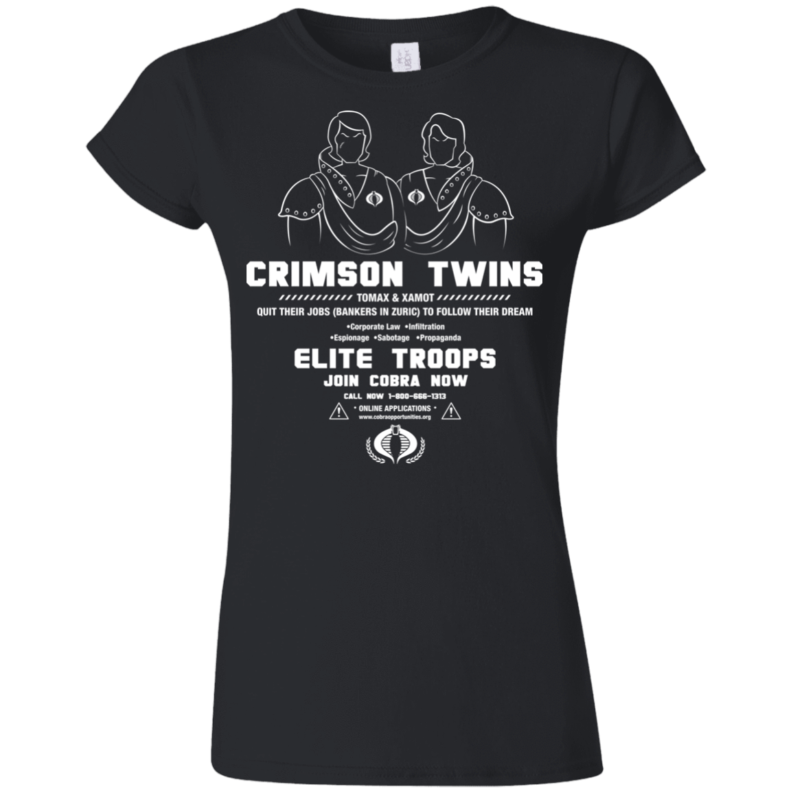 T-Shirts Black / S Career Opportunities Junior Slimmer-Fit T-Shirt