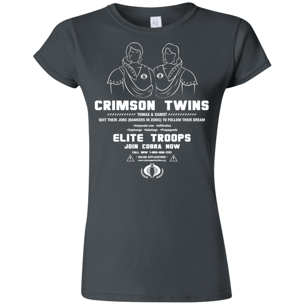 T-Shirts Charcoal / S Career Opportunities Junior Slimmer-Fit T-Shirt