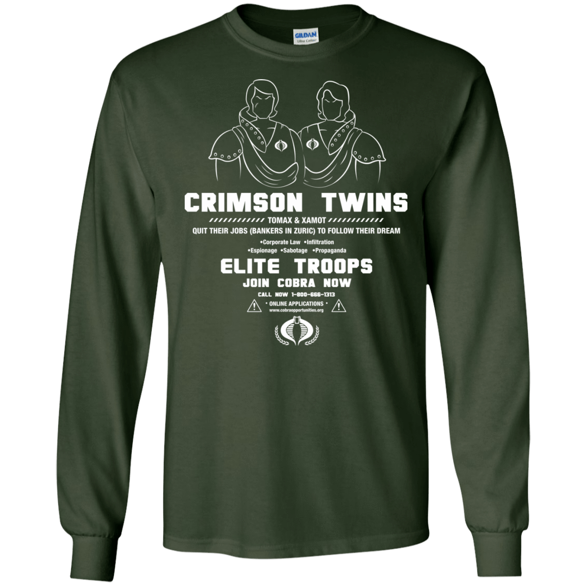 T-Shirts Forest Green / S Career Opportunities Men's Long Sleeve T-Shirt