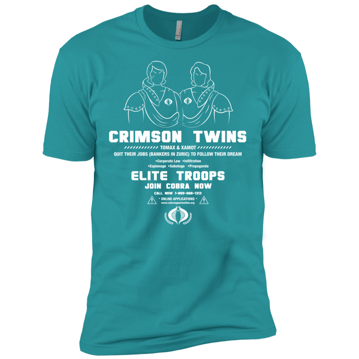 T-Shirts Tahiti Blue / X-Small Career Opportunities Men's Premium T-Shirt