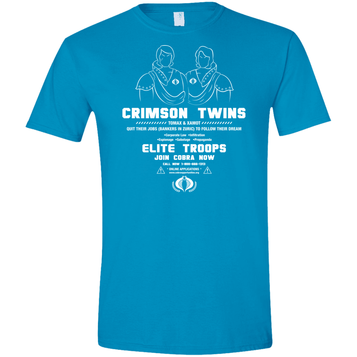 T-Shirts Sapphire / S Career Opportunities Men's Semi-Fitted Softstyle