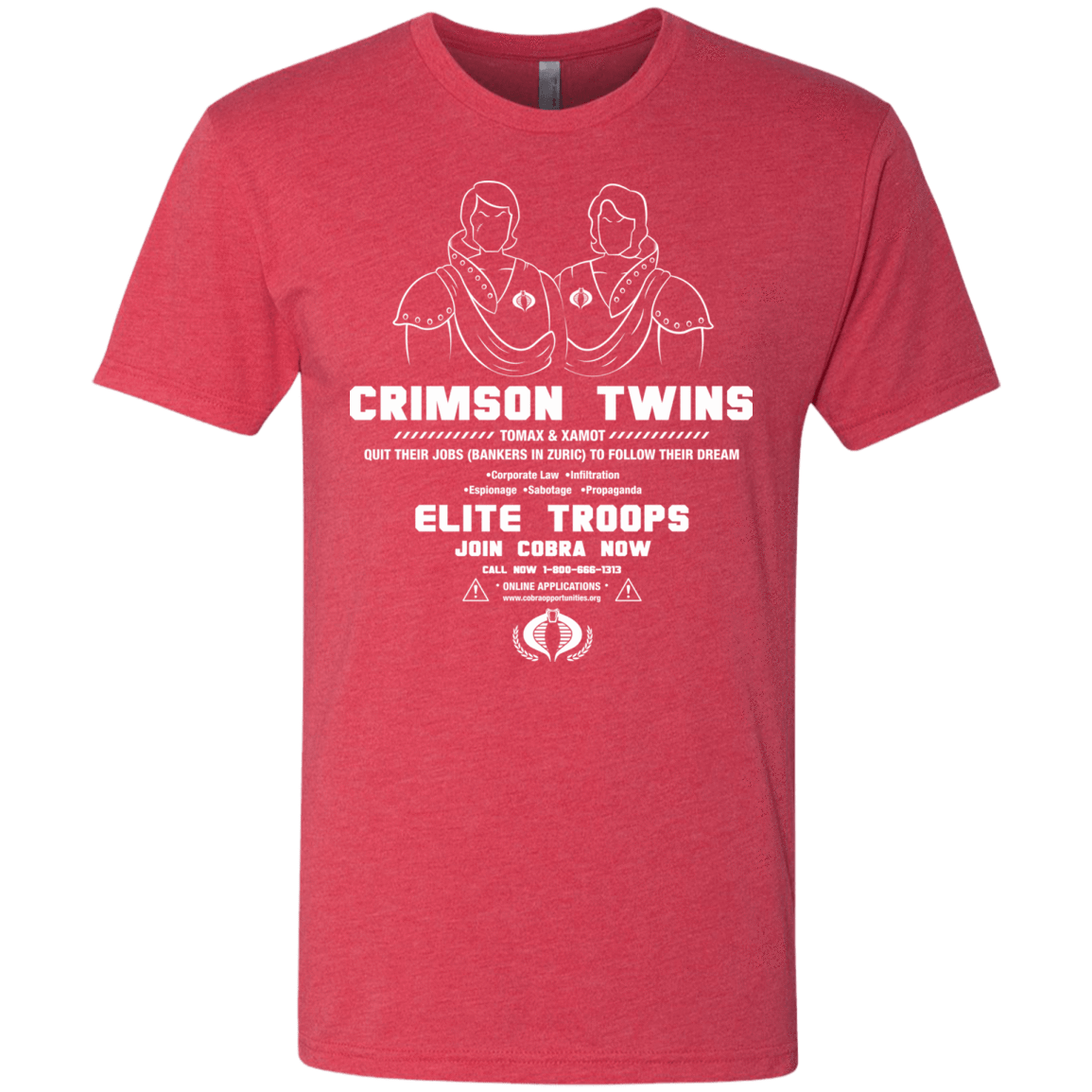 T-Shirts Vintage Red / S Career Opportunities Men's Triblend T-Shirt