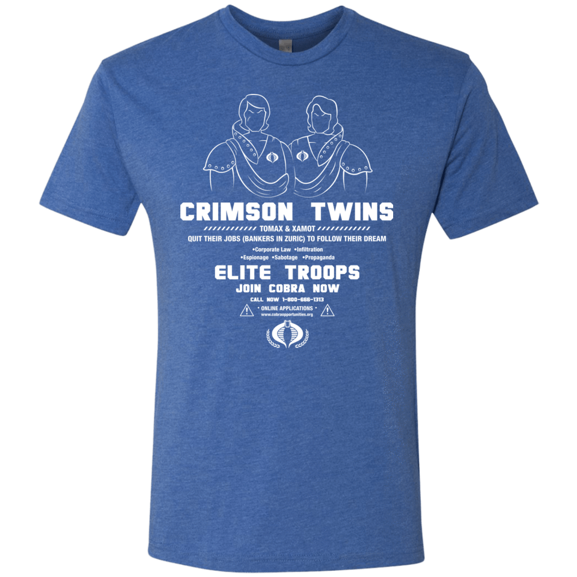 T-Shirts Vintage Royal / S Career Opportunities Men's Triblend T-Shirt