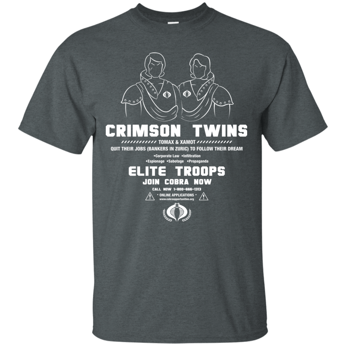 T-Shirts Dark Heather / S Career Opportunities T-Shirt