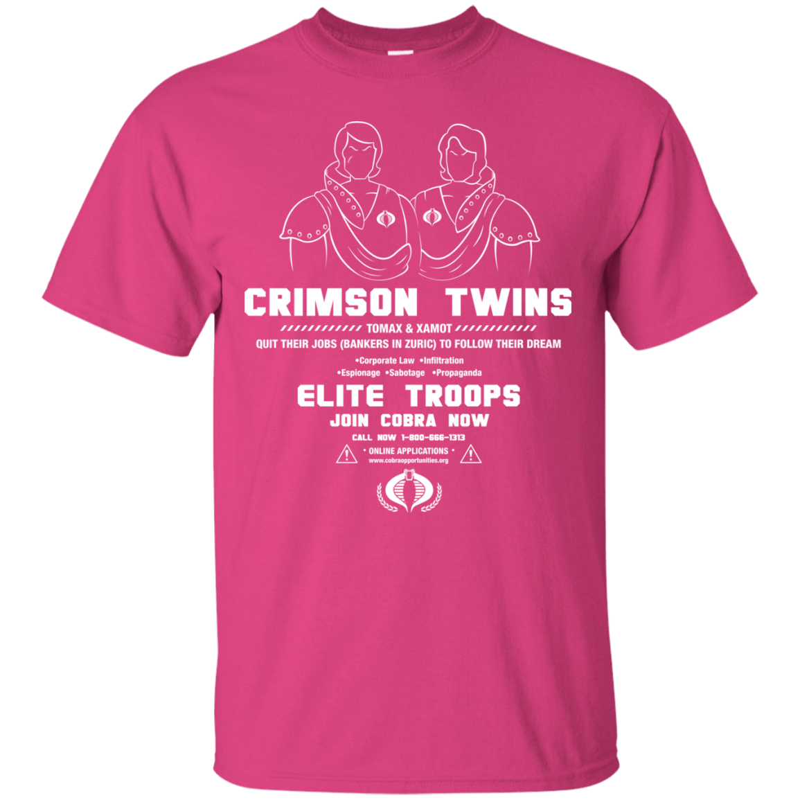 T-Shirts Heliconia / S Career Opportunities T-Shirt