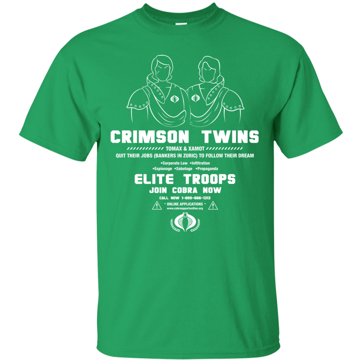 T-Shirts Irish Green / S Career Opportunities T-Shirt