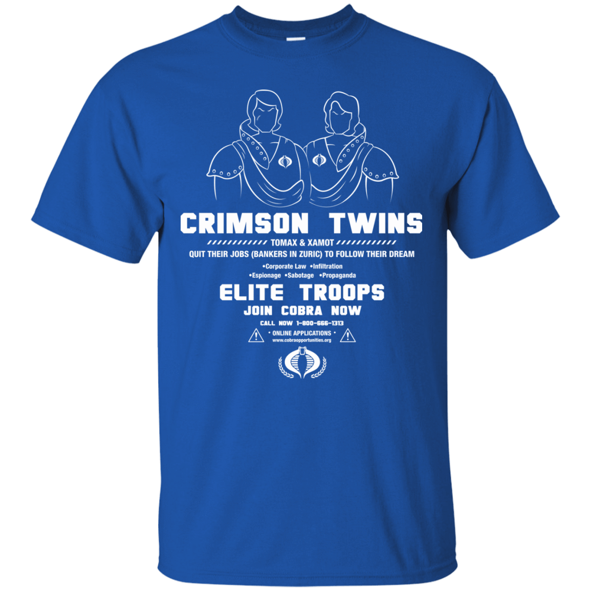 T-Shirts Royal / S Career Opportunities T-Shirt