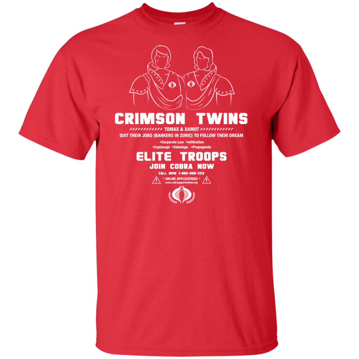 T-Shirts Red / XLT Career Opportunities Tall T-Shirt