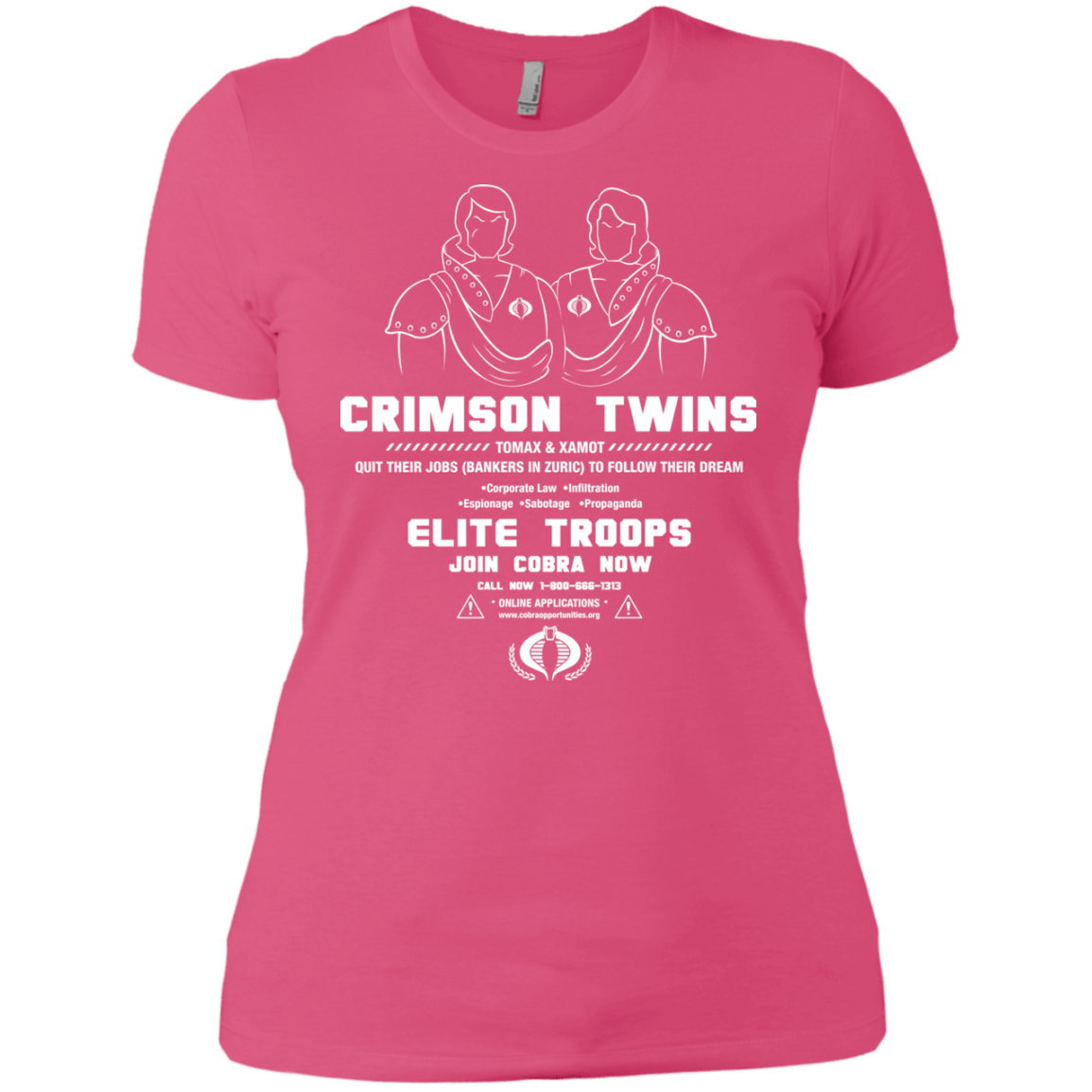 T-Shirts Hot Pink / X-Small Career Opportunities Women's Premium T-Shirt