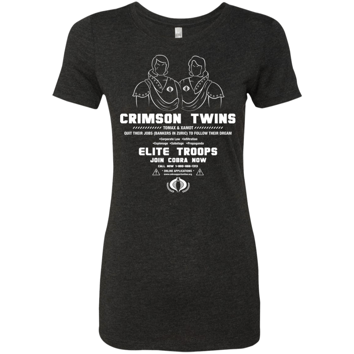 T-Shirts Vintage Black / S Career Opportunities Women's Triblend T-Shirt