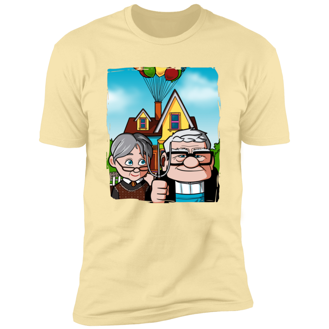 T-Shirts Banana Cream / S Carl and Ellie Men's Premium T-Shirt