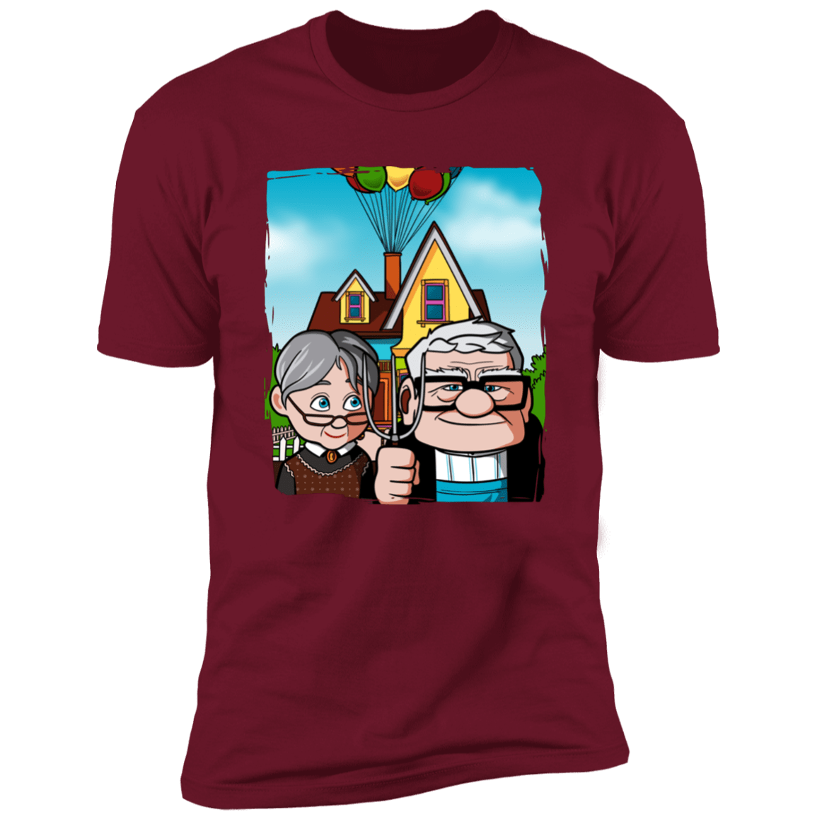 T-Shirts Cardinal / S Carl and Ellie Men's Premium T-Shirt