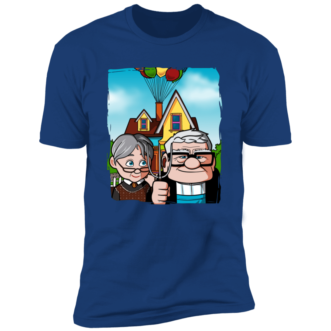 T-Shirts Royal / S Carl and Ellie Men's Premium T-Shirt