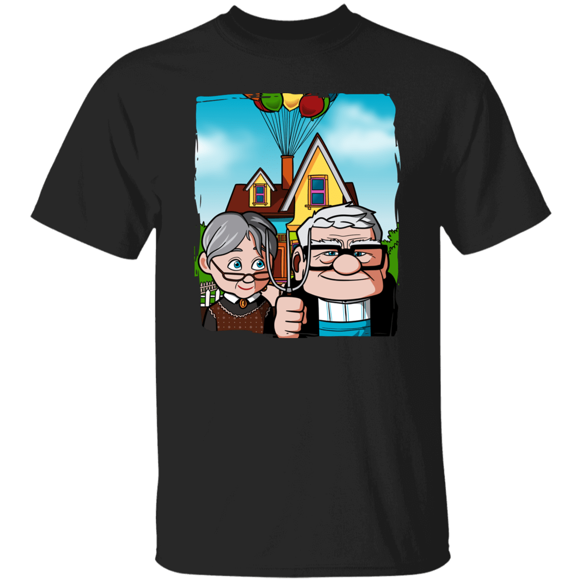 T-Shirts Black / S Carl and Ellie T-Shirt