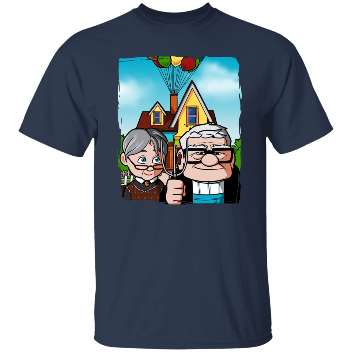 T-Shirts Navy / S Carl and Ellie T-Shirt