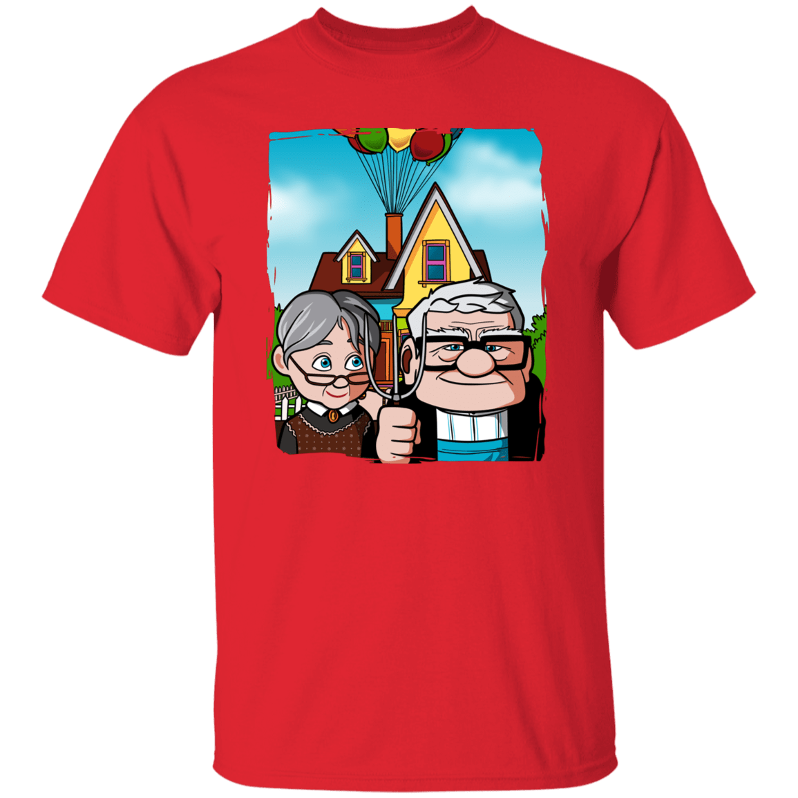 T-Shirts Red / S Carl and Ellie T-Shirt