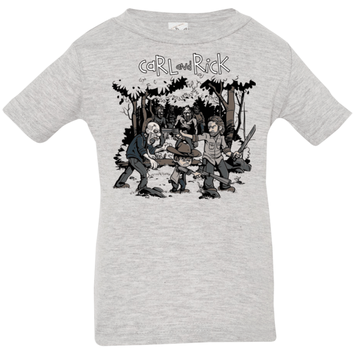 T-Shirts Heather / 6 Months Carl & Rick Infant Premium T-Shirt