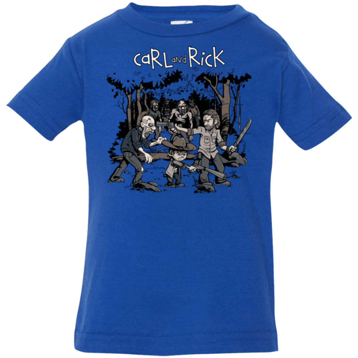 T-Shirts Royal / 6 Months Carl & Rick Infant Premium T-Shirt