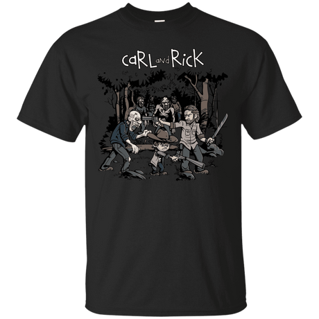 T-Shirts Black / Small Carl & Rick T-Shirt