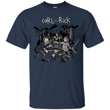 T-Shirts Navy / Small Carl & Rick T-Shirt