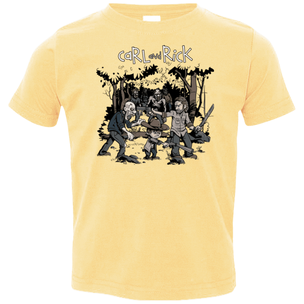 T-Shirts Butter / 2T Carl & Rick Toddler Premium T-Shirt