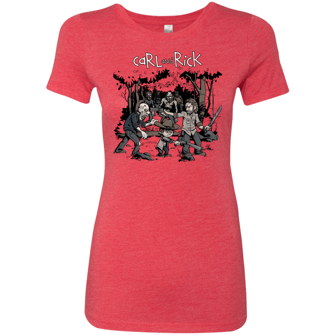 T-Shirts Vintage Red / Small Carl & Rick Women's Triblend T-Shirt