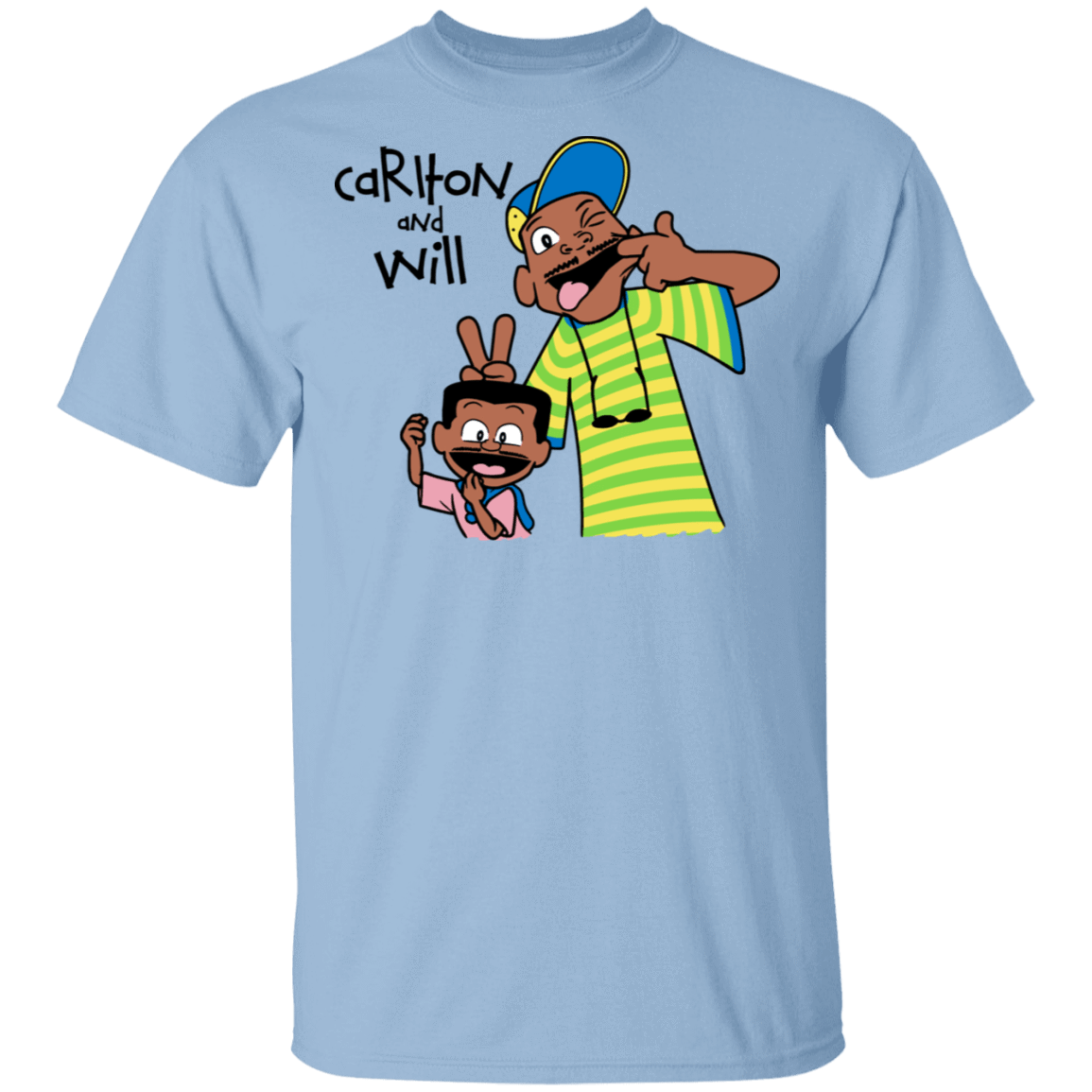 T-Shirts Light Blue / S Carlton and Will T-Shirt