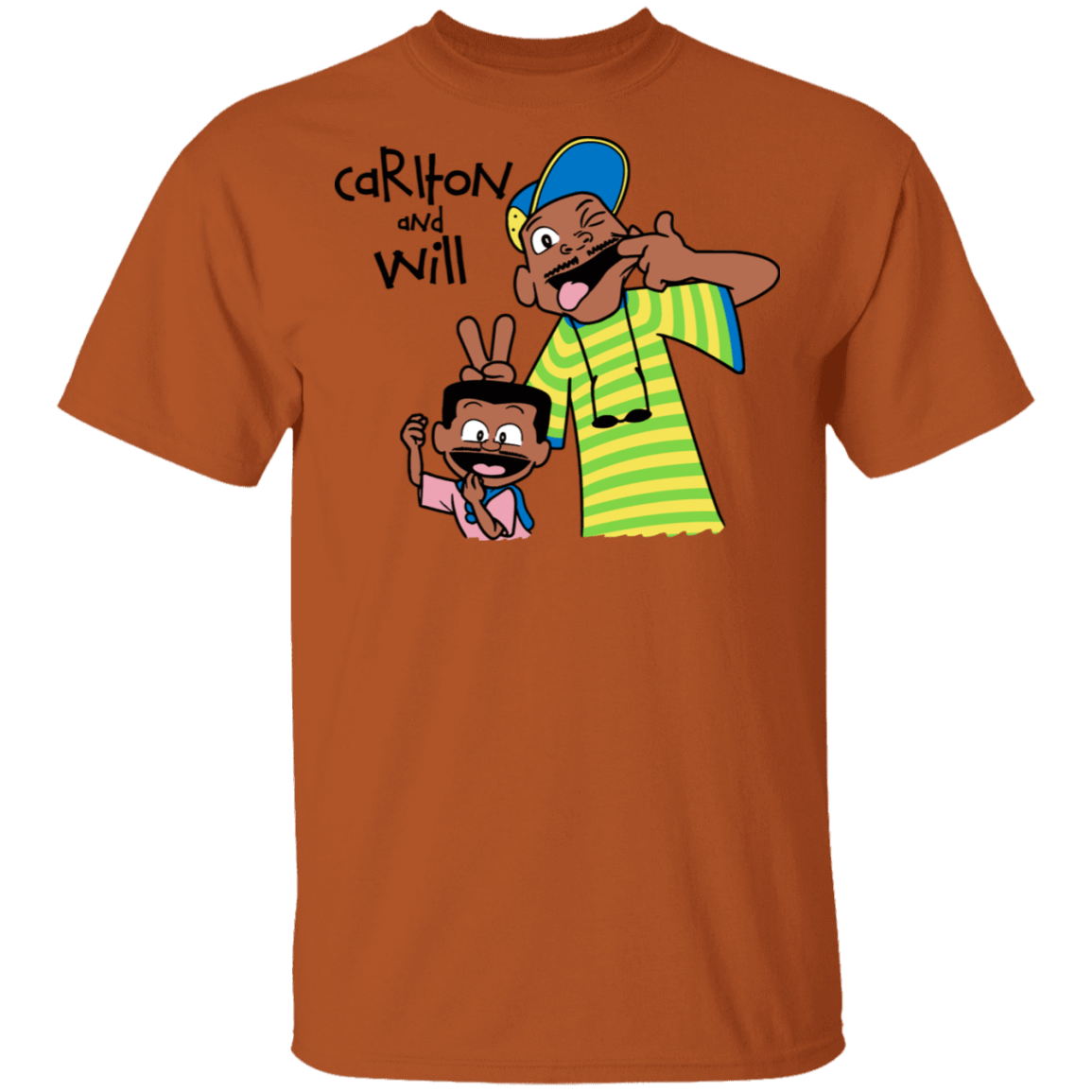 T-Shirts Texas Orange / S Carlton and Will T-Shirt