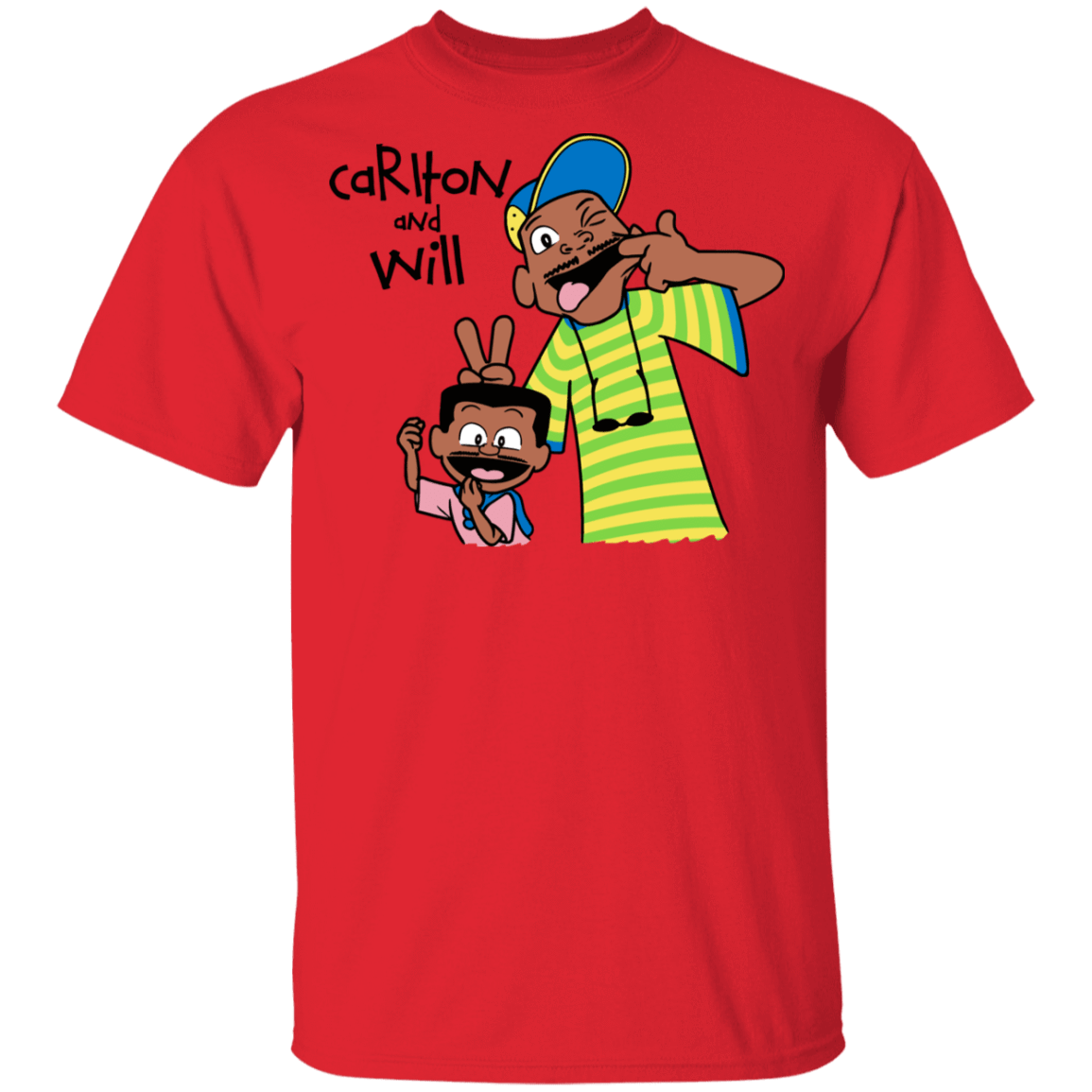 T-Shirts Red / YXS Carlton and Will Youth T-Shirt
