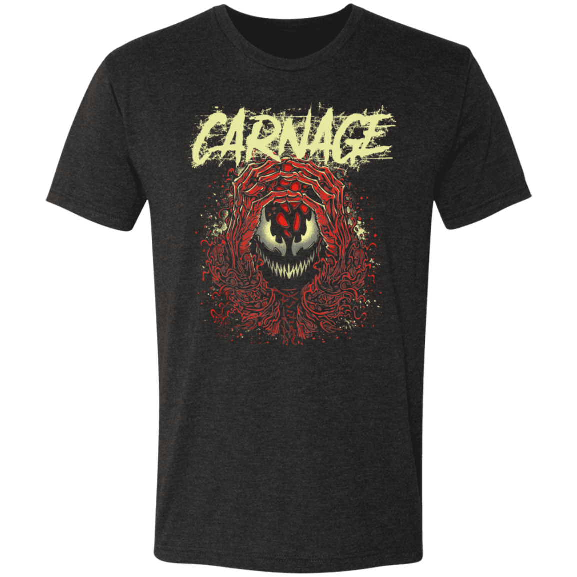 T-Shirts Vintage Black / S CARNAGE Men's Triblend T-Shirt