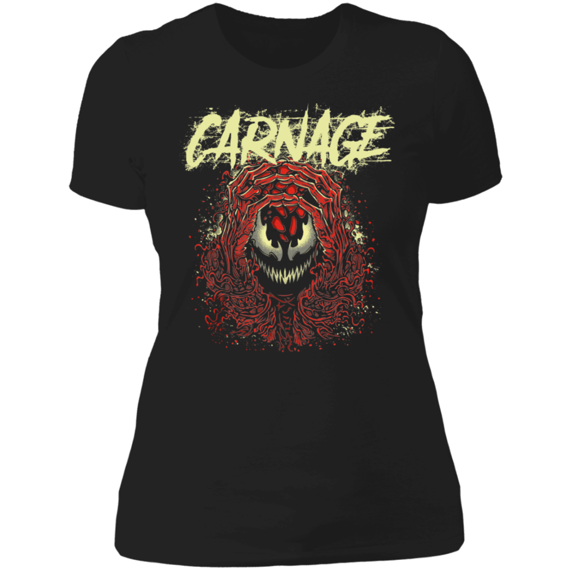 T-Shirts Black / X-Small CARNAGE Women's Premium T-Shirt