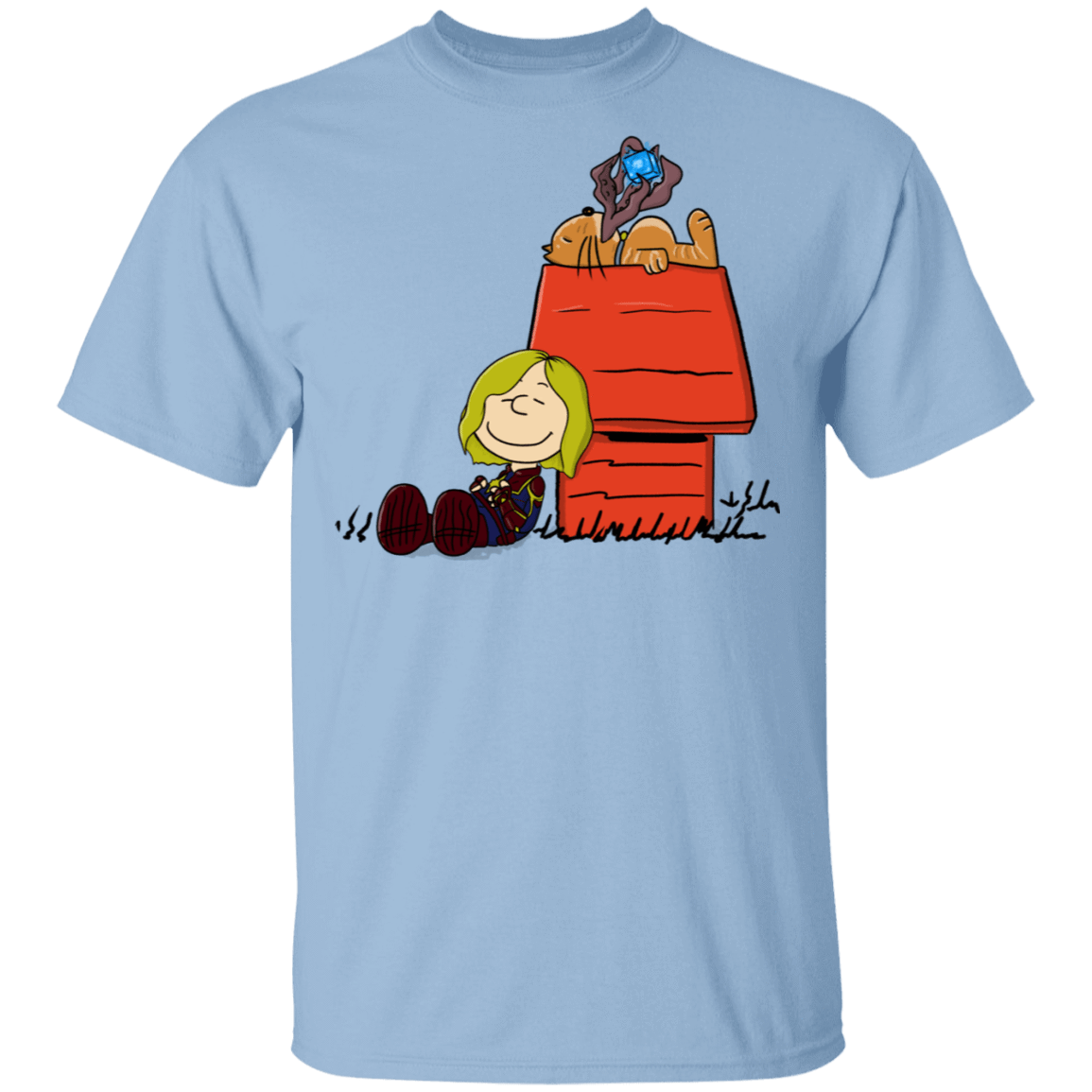 T-Shirts Light Blue / S Carol Brown T-Shirt