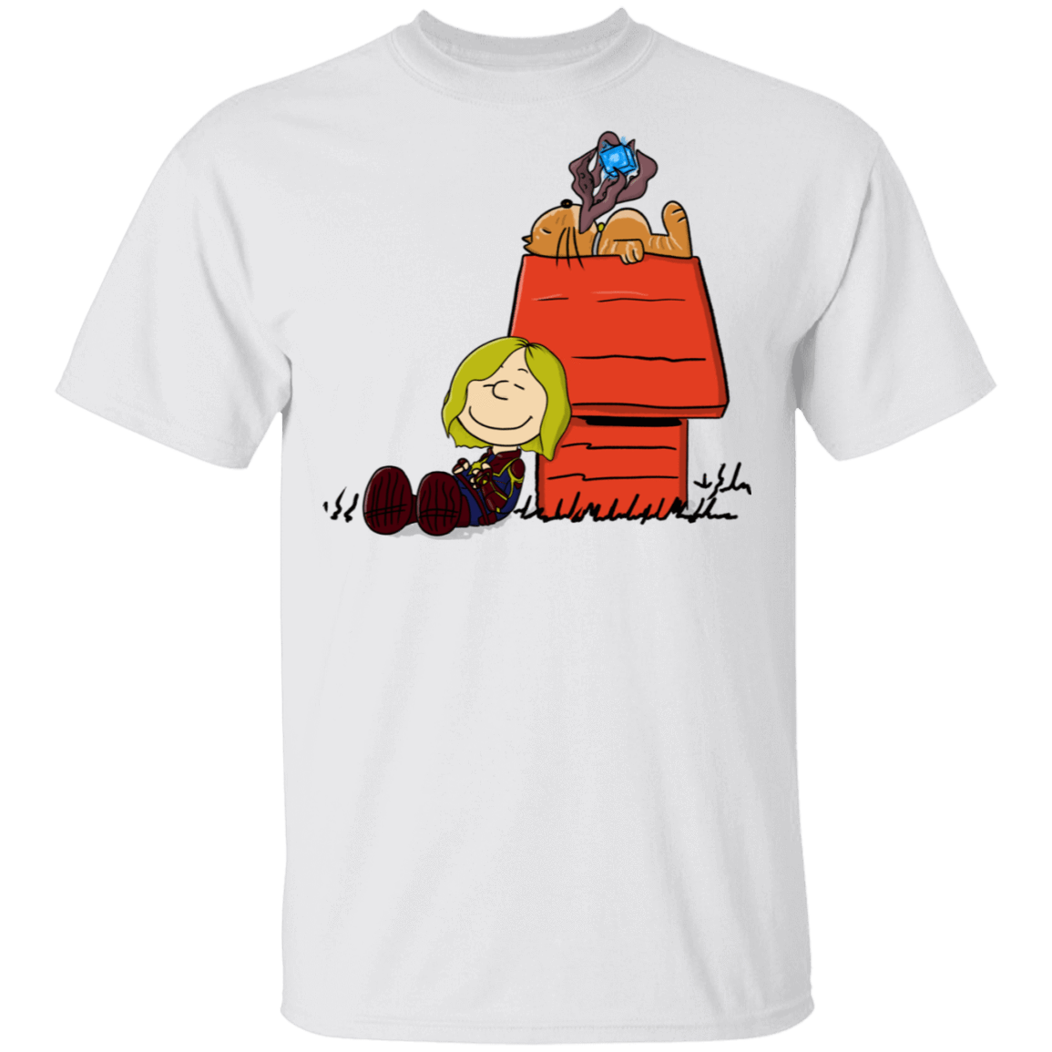 T-Shirts White / S Carol Brown T-Shirt