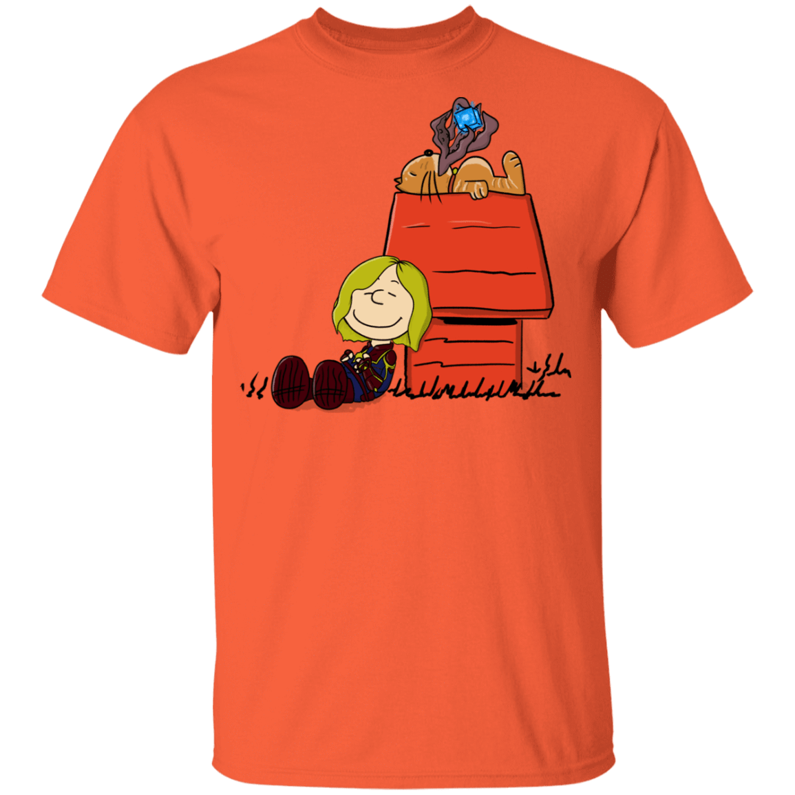 T-Shirts Orange / YXS Carol Brown Youth T-Shirt