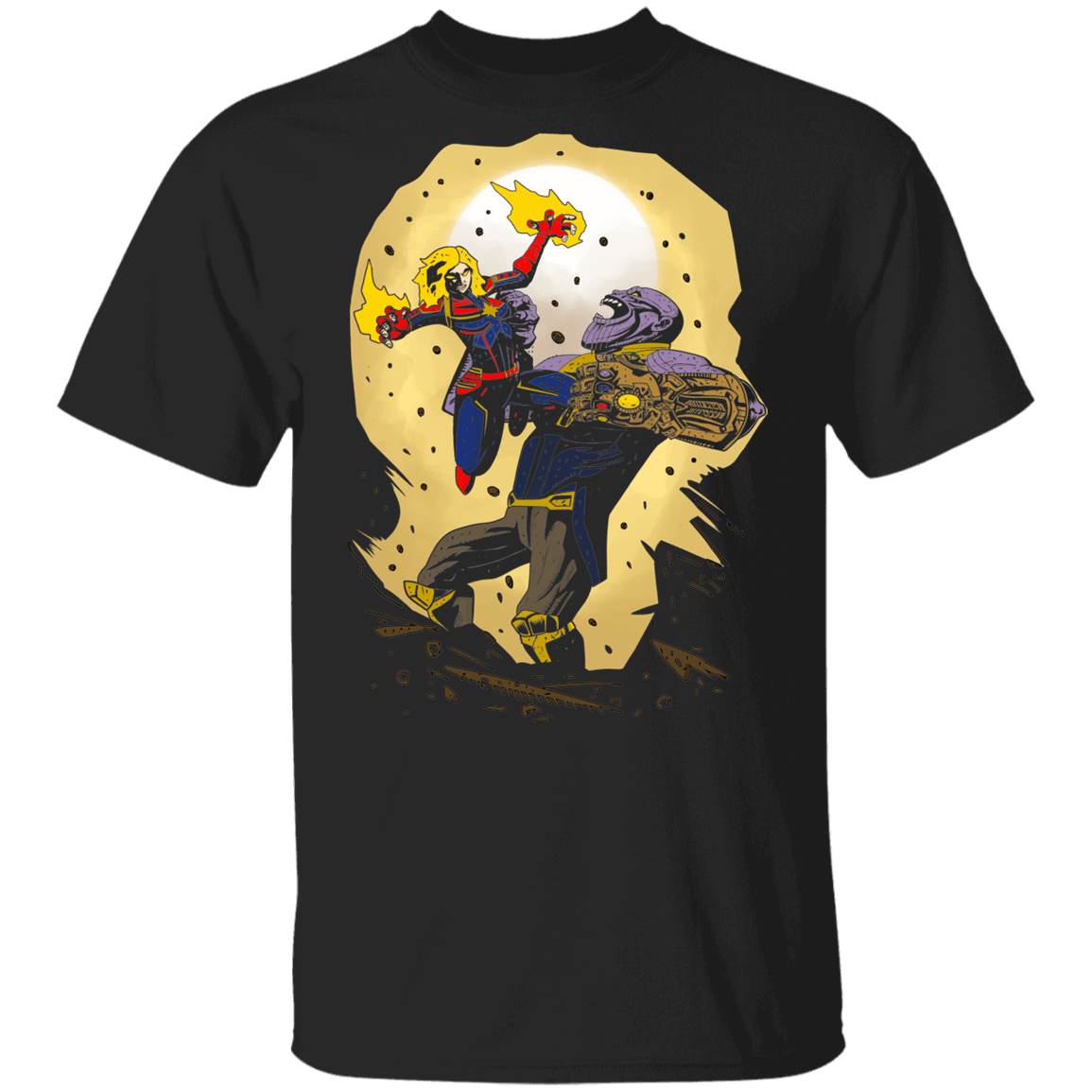 T-Shirts Black / YXS Carol vs Thanos Youth T-Shirt