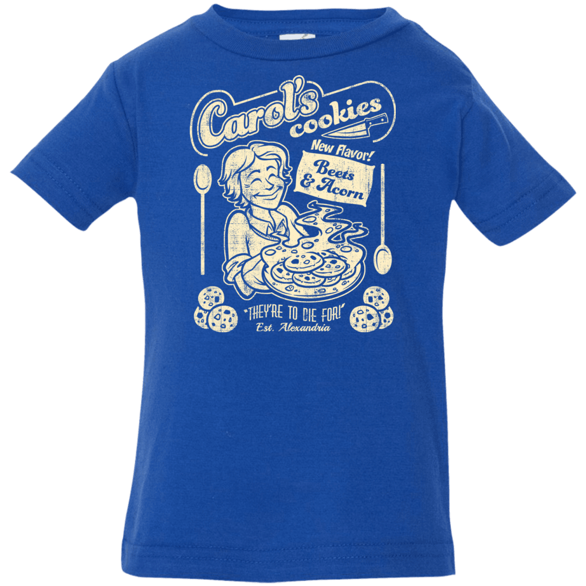 T-Shirts Royal / 6 Months Carols Cookies Infant Premium T-Shirt