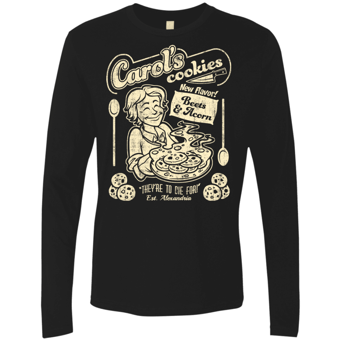 Carols Cookies Men's Premium Long Sleeve