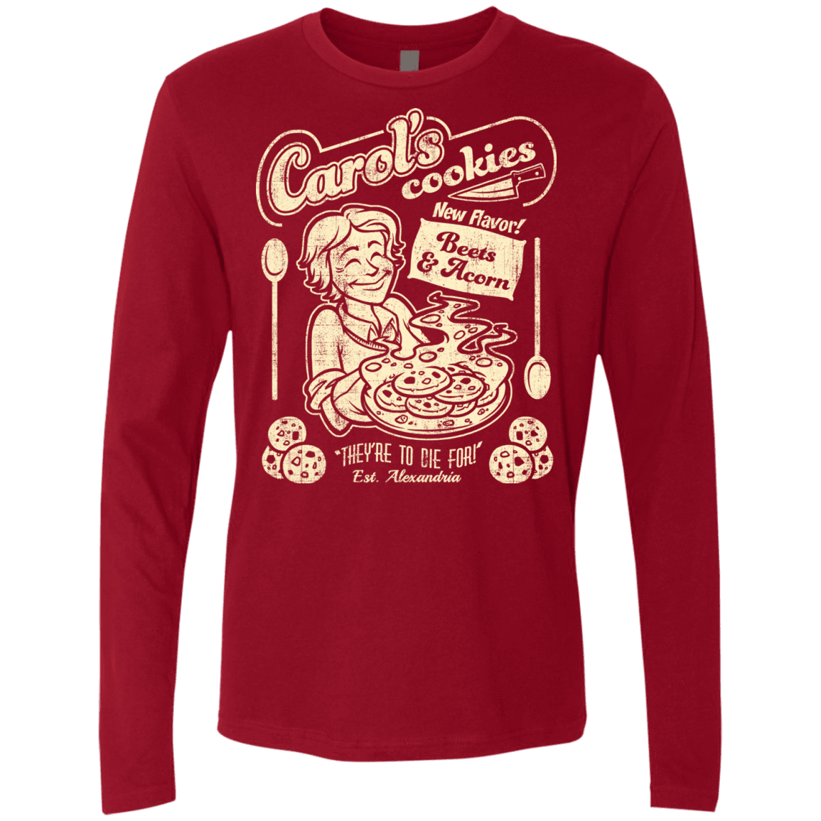 Carols Cookies Men's Premium Long Sleeve