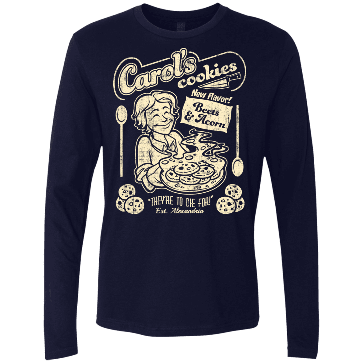 Carols Cookies Men's Premium Long Sleeve