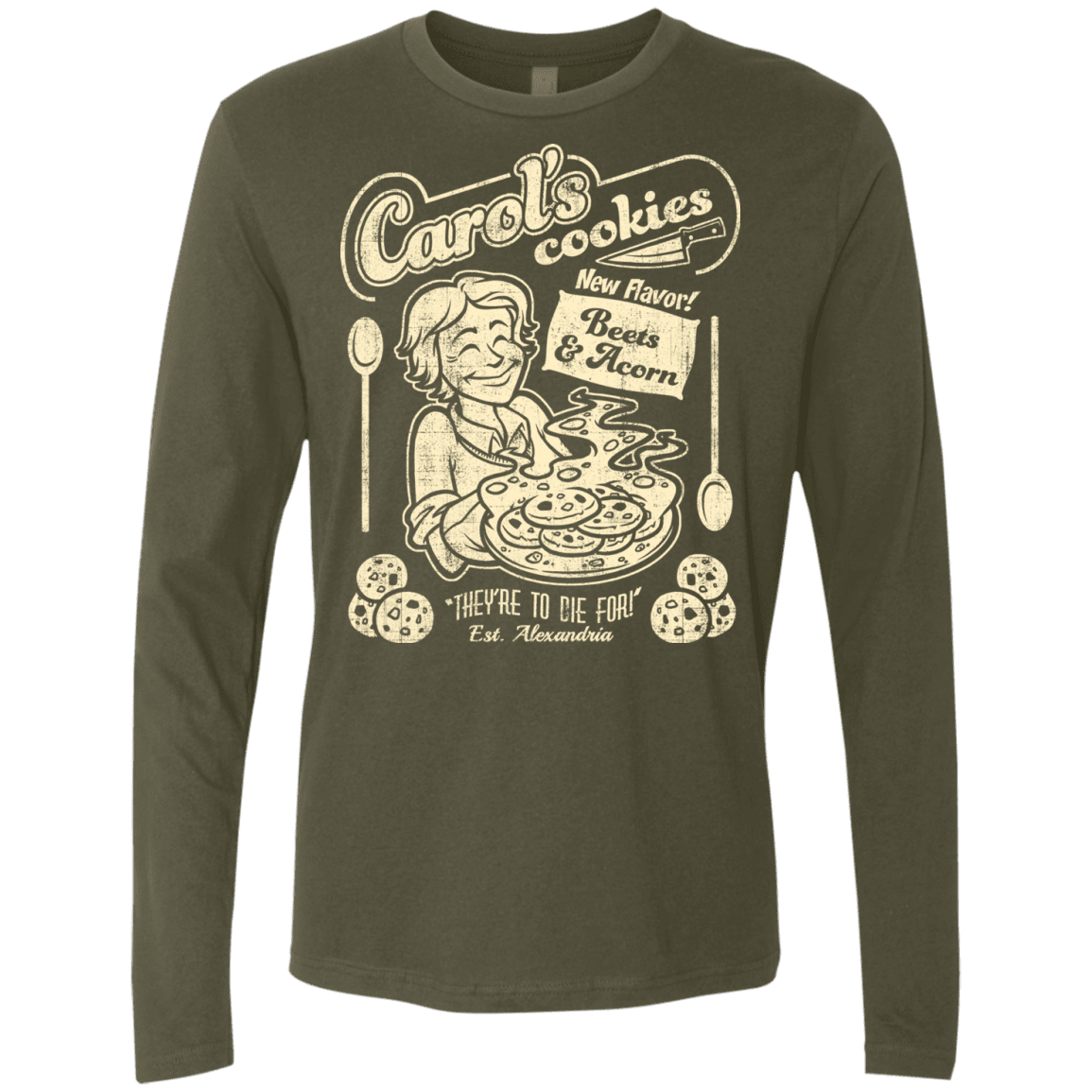 Carols Cookies Men's Premium Long Sleeve