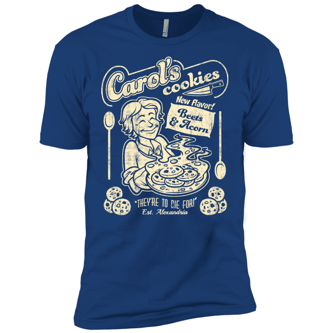 T-Shirts Royal / X-Small Carols Cookies Men's Premium T-Shirt