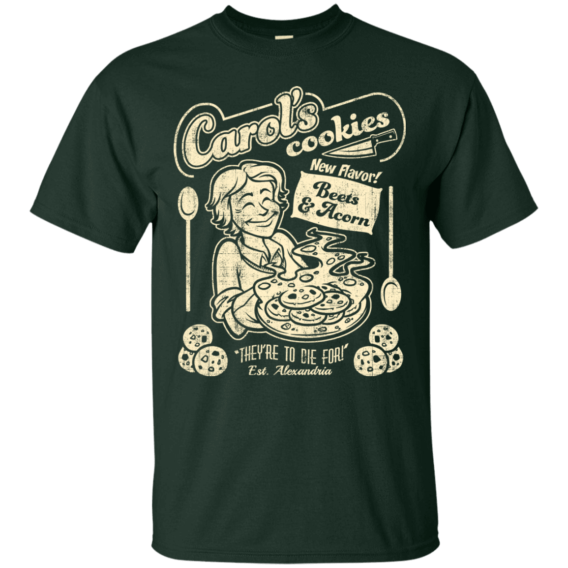 T-Shirts Forest / Small Carols Cookies T-Shirt
