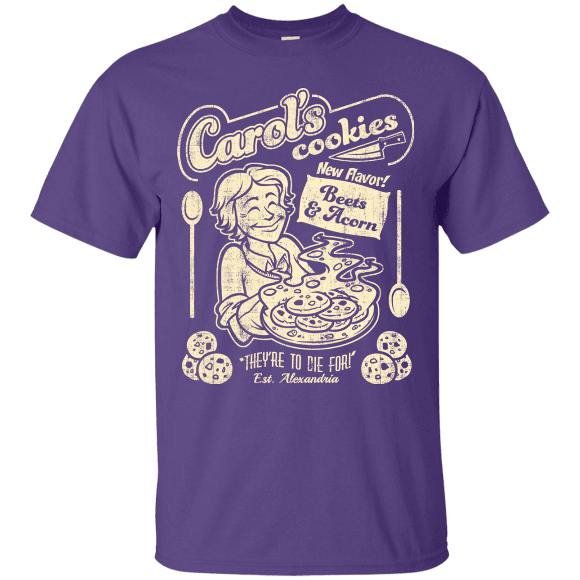 T-Shirts Purple / Small Carols Cookies T-Shirt