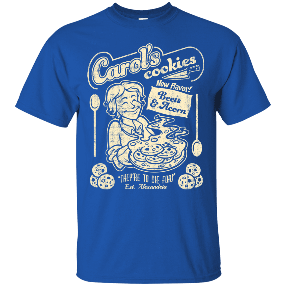 T-Shirts Royal / Small Carols Cookies T-Shirt